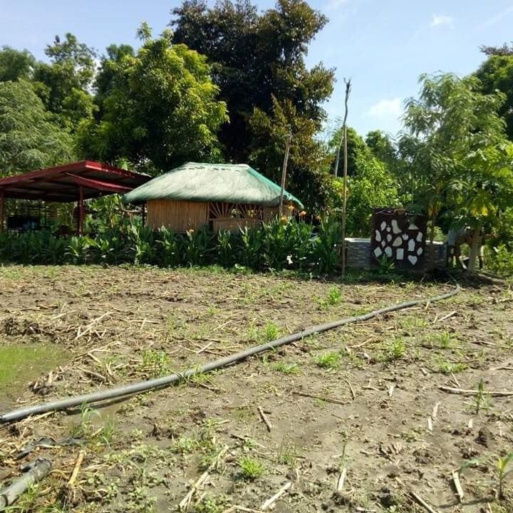 Farm house with mini pool , kawa bath