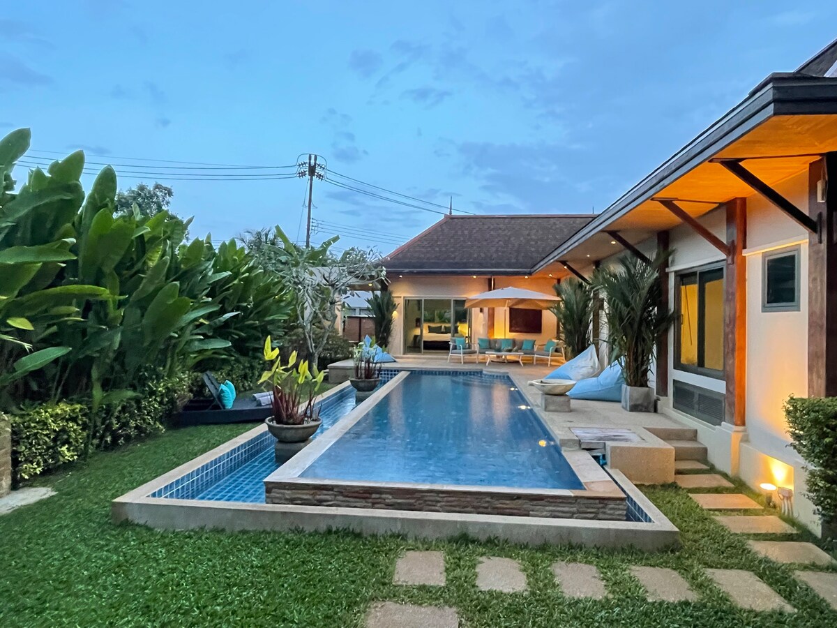 The Blue Villa, 3 BDR Pool Villa Nai Harn Soi Naya