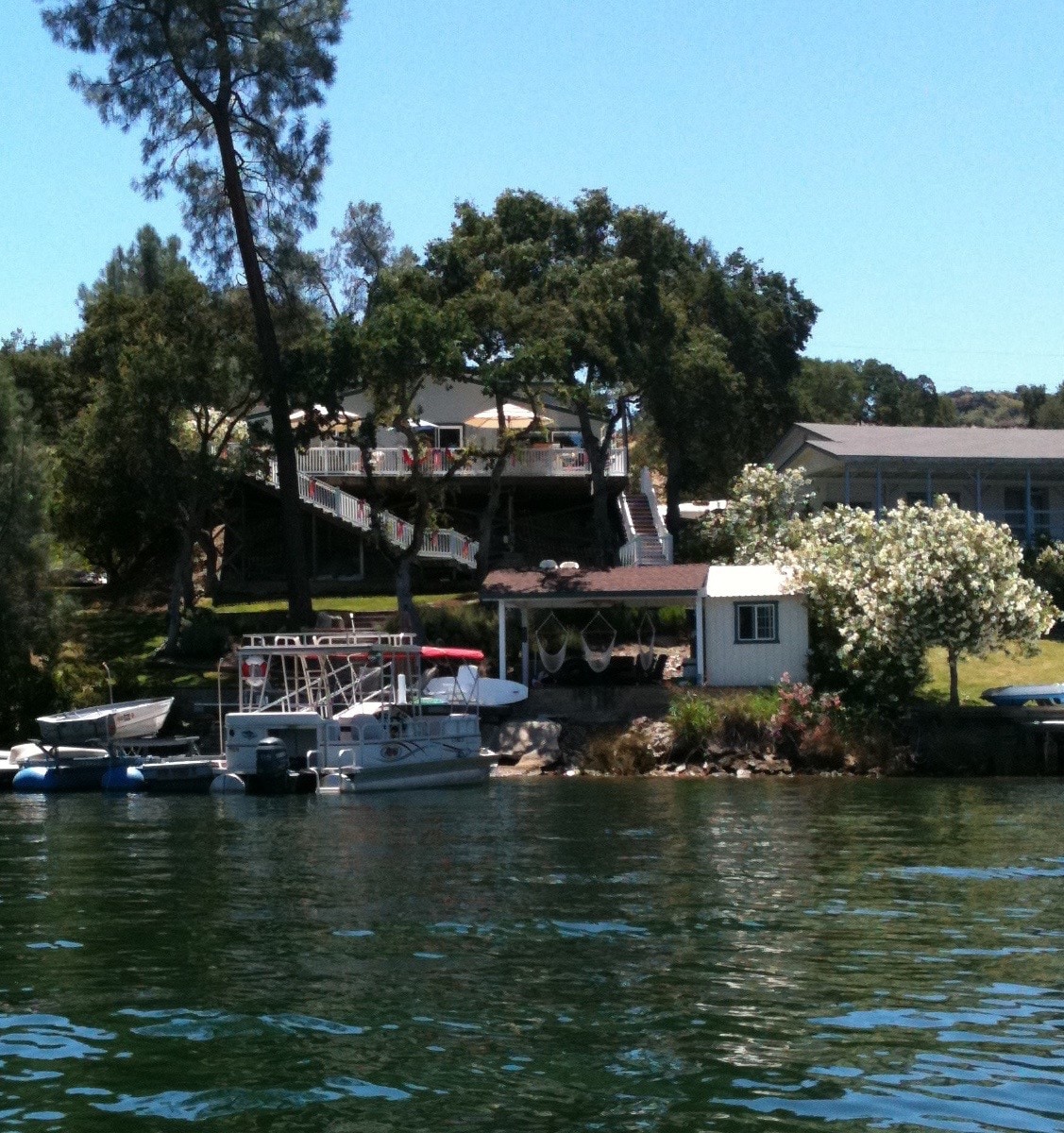 Lake Tulloch South Shore, Lake Front House