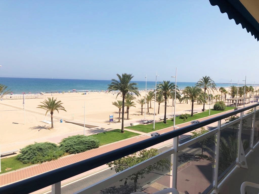 Gandia Playa  terrasse vue sur la mer