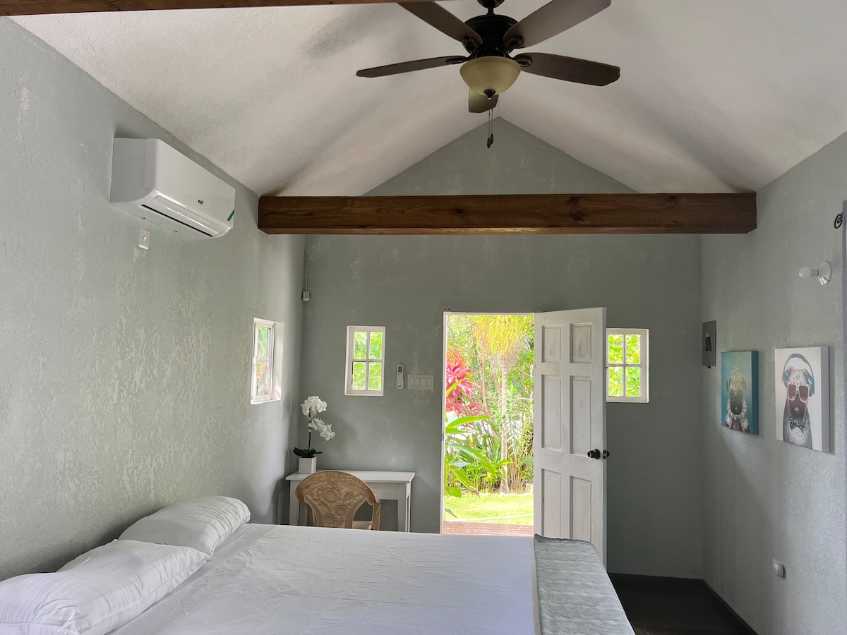 牙买加彩色酒店迷人的单卧室小木屋