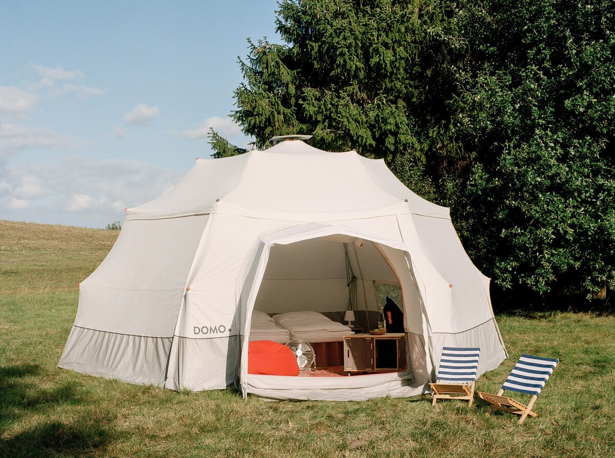 CAMP AM WATTENMEER HARLESIEL: GLAMPING ZELT FÜR 5