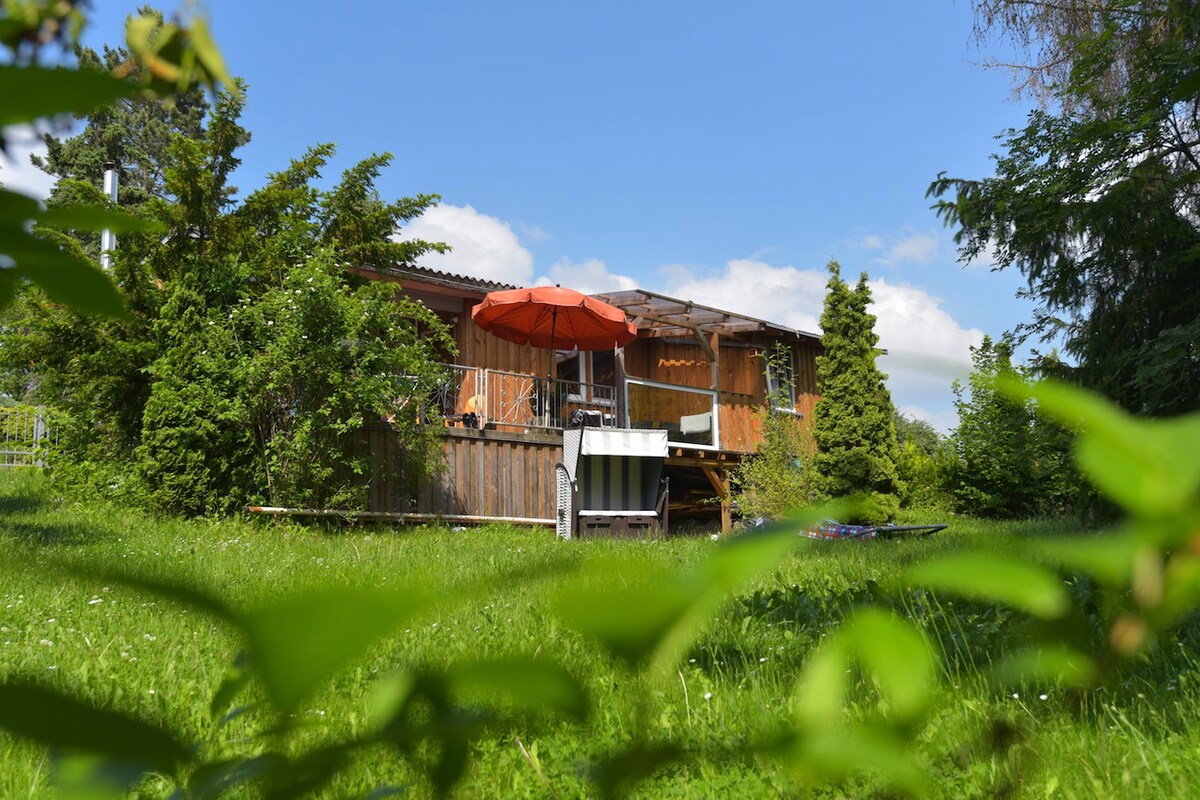 Ferienhaus 249 direkt am Wasser mit Sauna u. Kamin