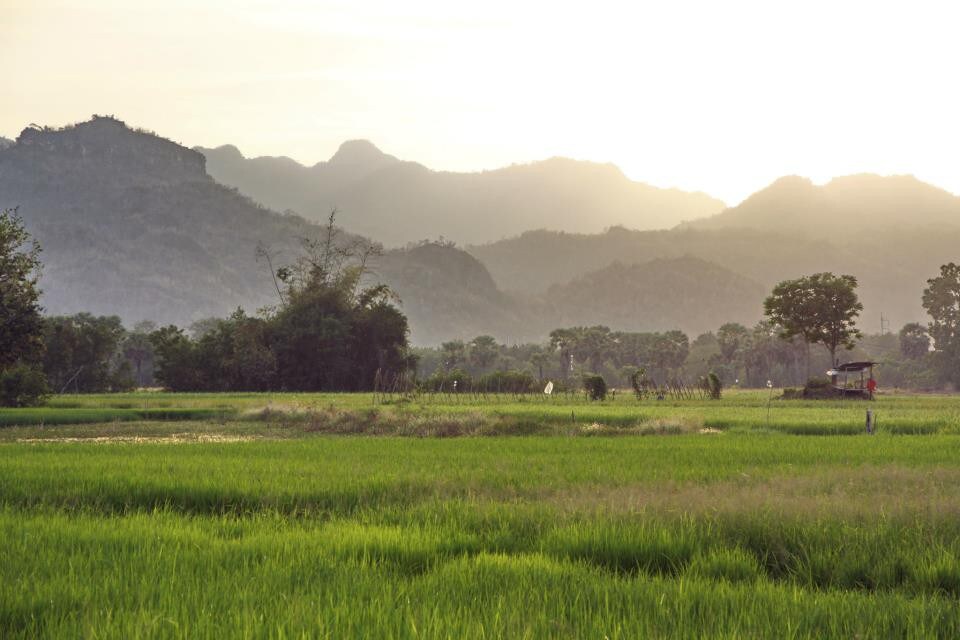 北碧府（ Kanchanaburi ）休息