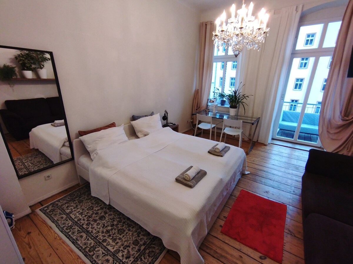 柏林市中心-共用公寓房间