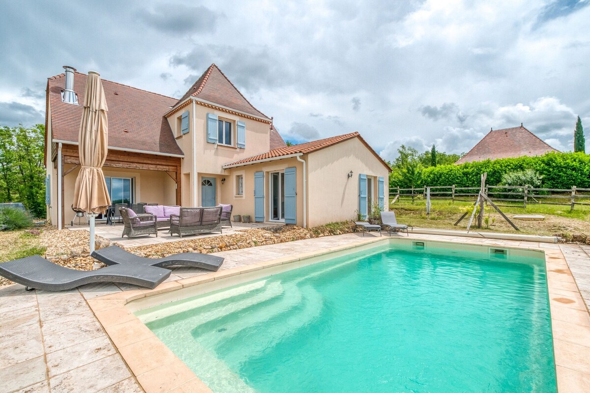 Aquitaine古朴别墅，带泳池