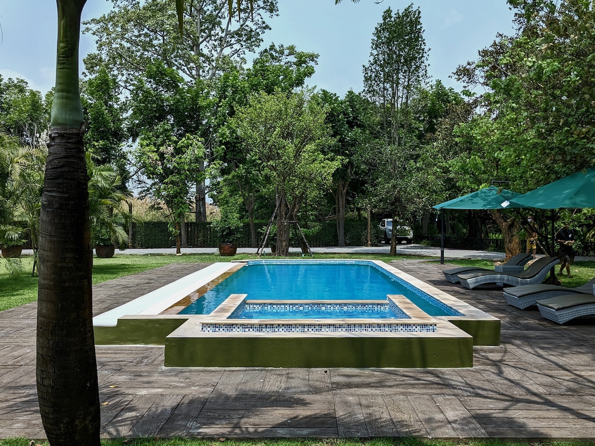 Cyngam Retreat -提供服务的私人泳池