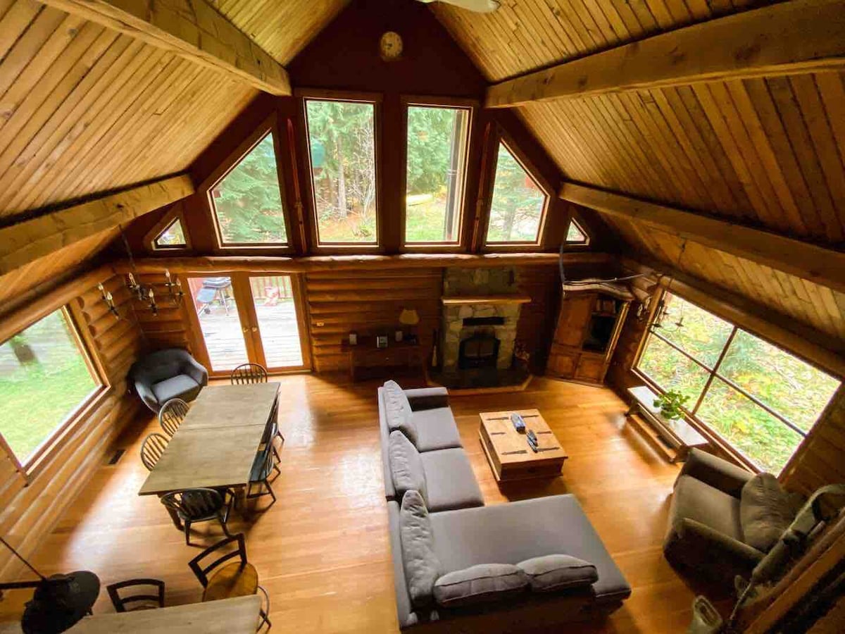 Luxury Log Home