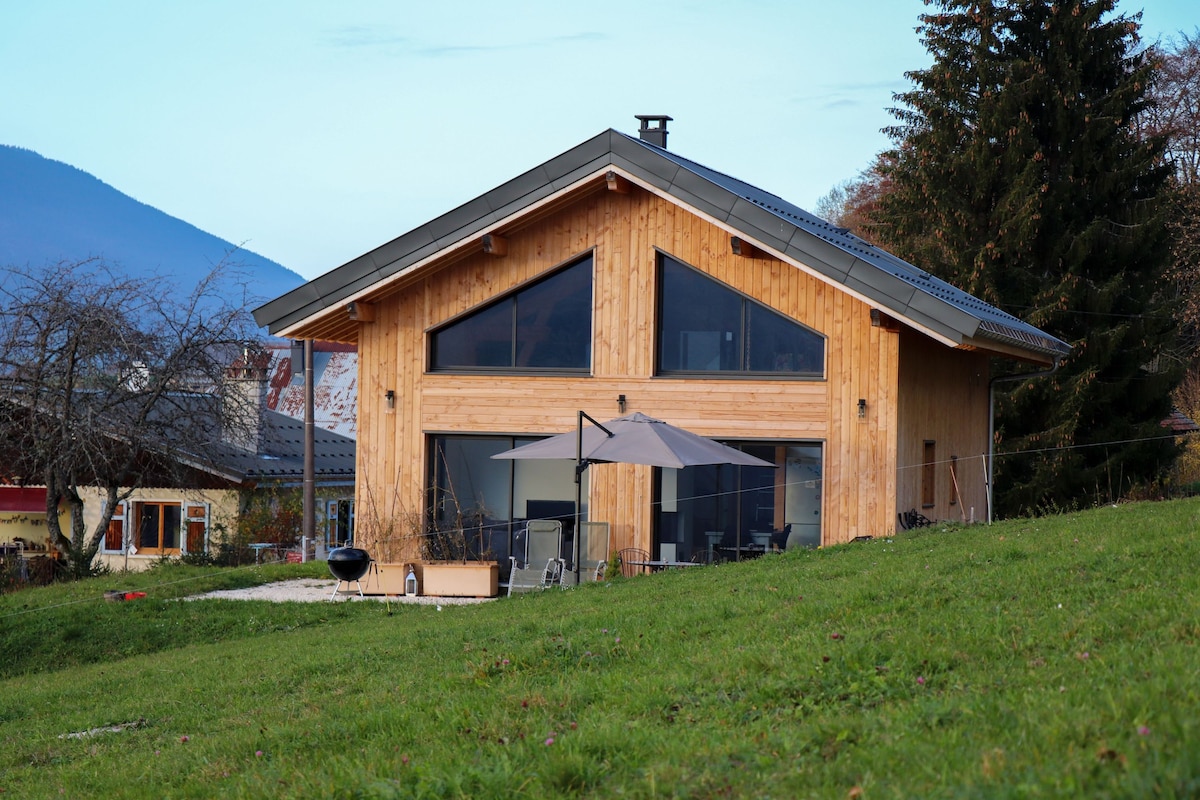 Chalet moderne et cosy superbe vue