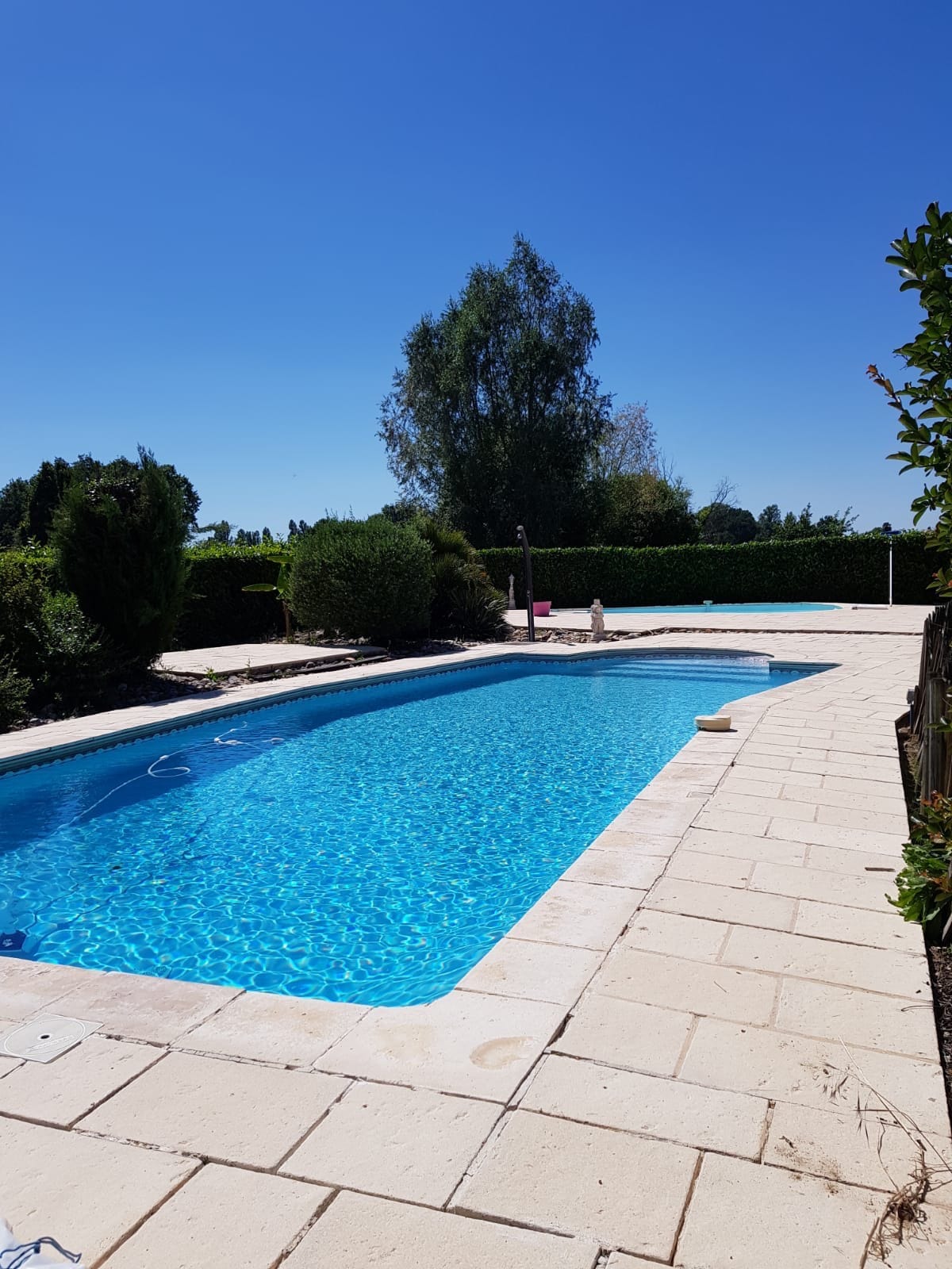 Gîte pour 6 + piscine: Clôt de Roques à Casseneuil