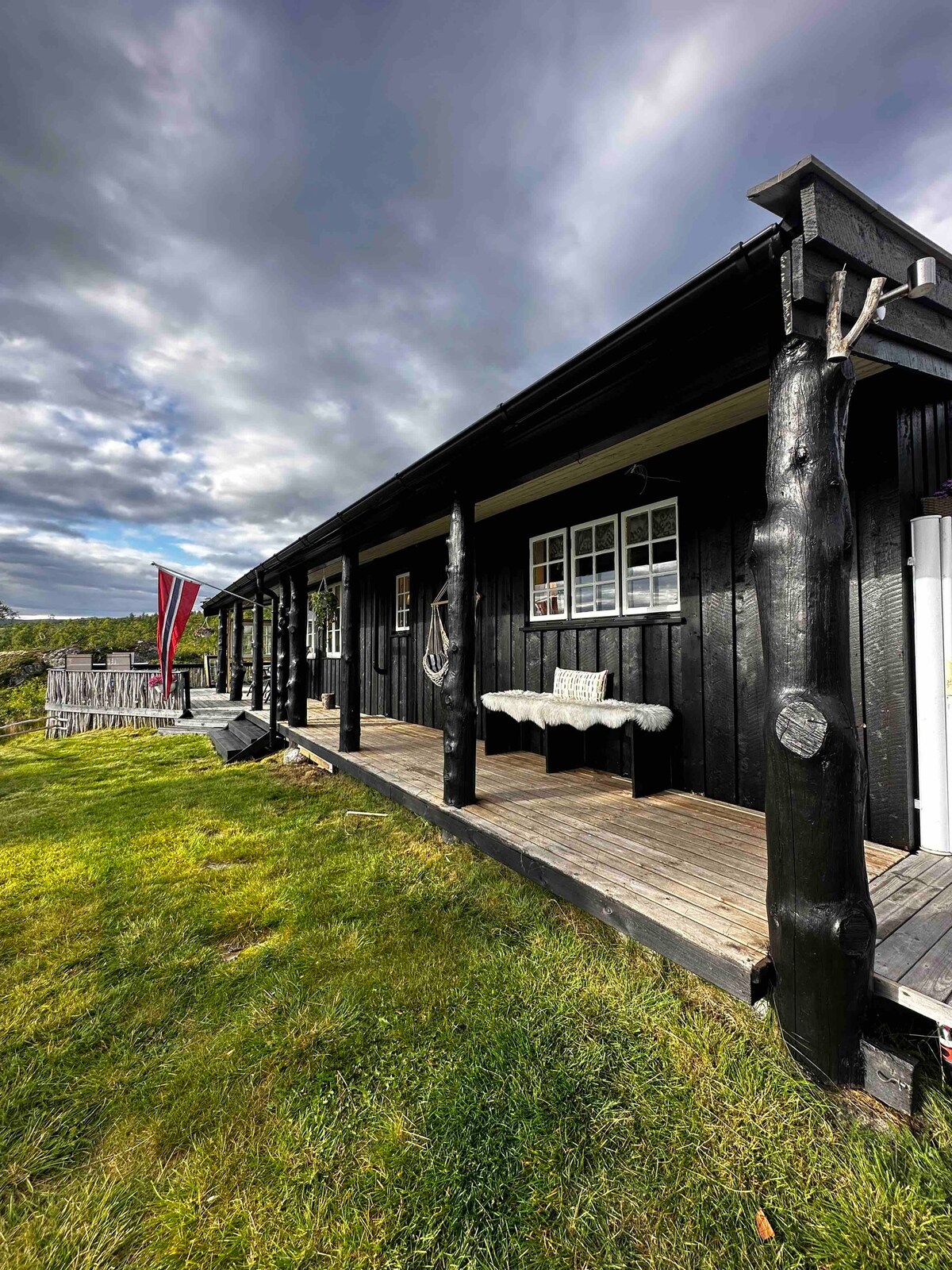 CabinPerle at Øyongen in Hessdalen.