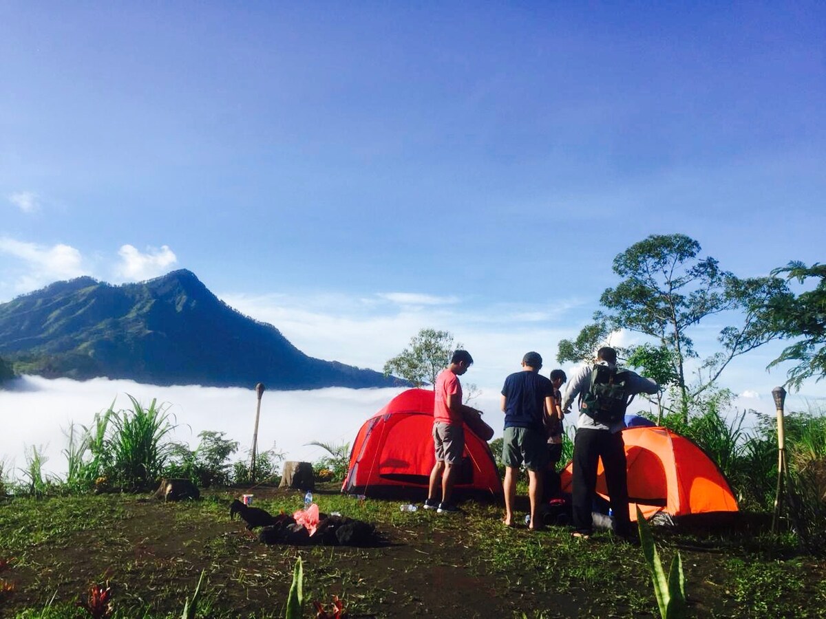 巴都尔山日出露营基地篝火之旅