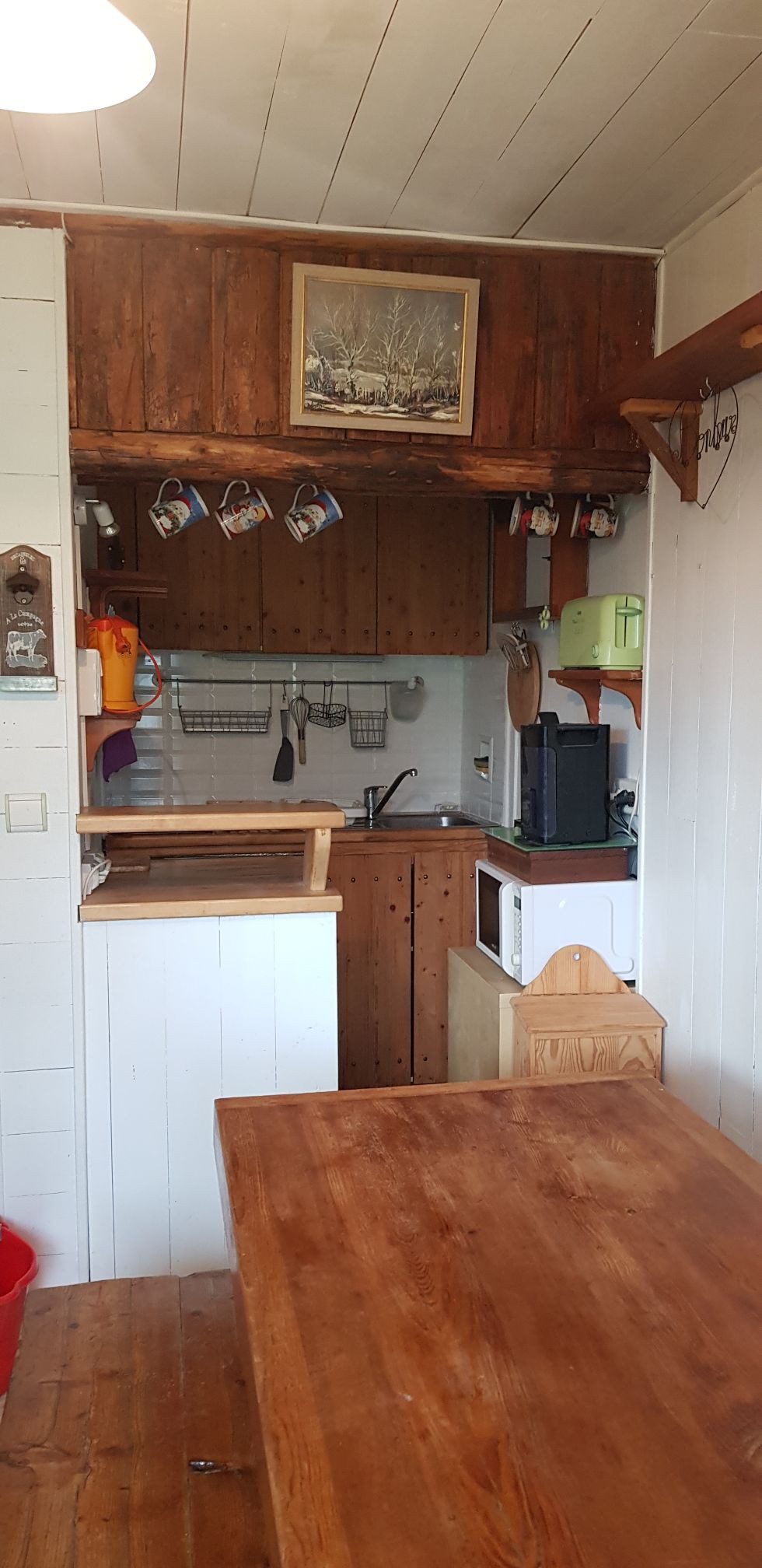 Appartement avec cheminée de plein pieds avec terrasse extérieure