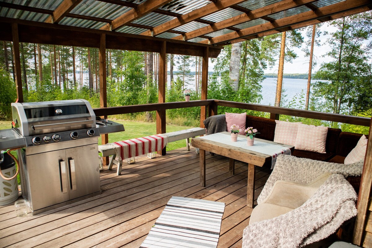 Tahlo Headland Sauna Näsijärven rannalla