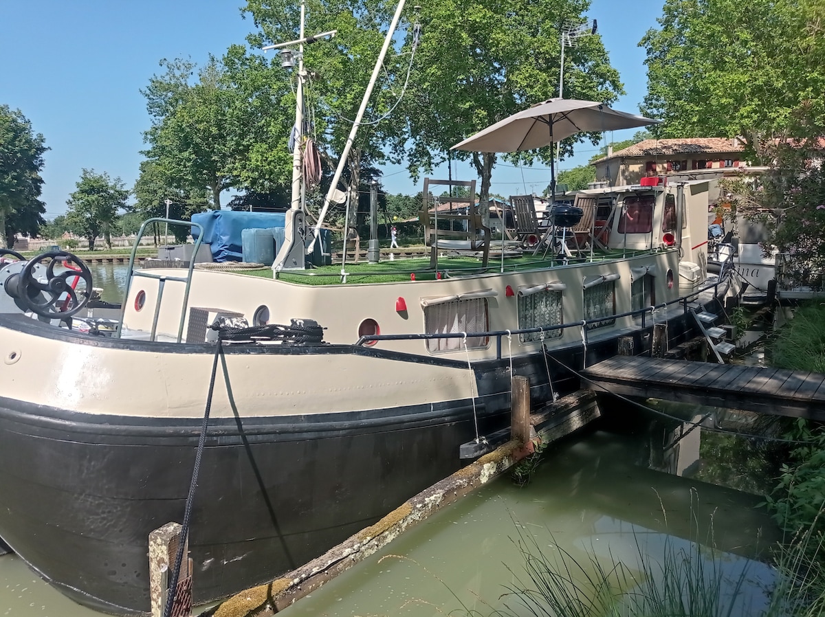 péniche " flipper" vivez l'expérience sur l'eau