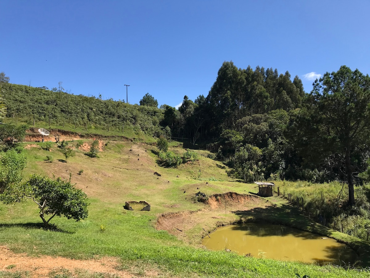 Refúgio de montanha na Serra do Mar