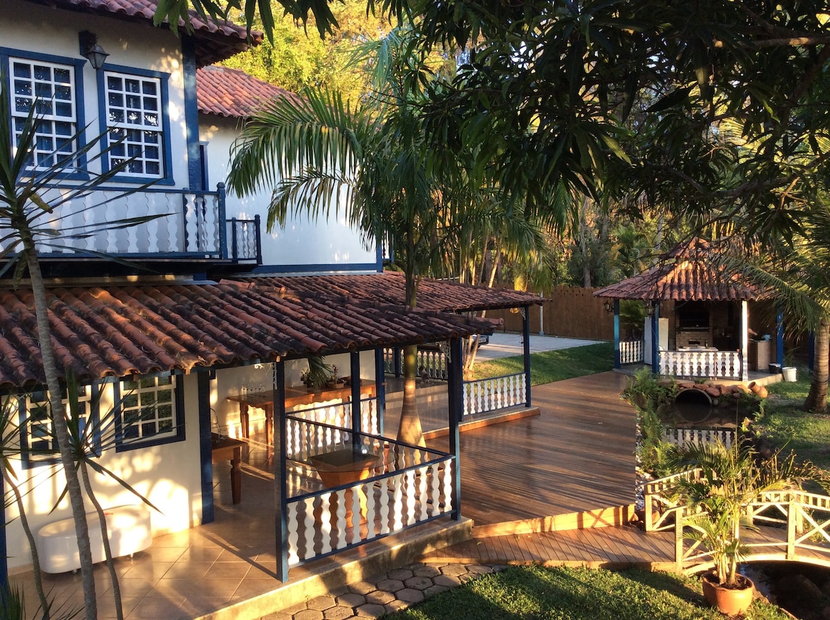 Casa Colonial -  Sítio aconchegante e familiar