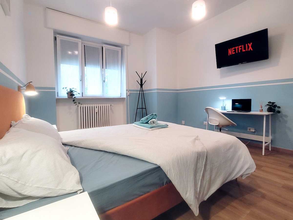 FREE Parking [SanSiro-Navigli] WiFi-A/C-Netflix