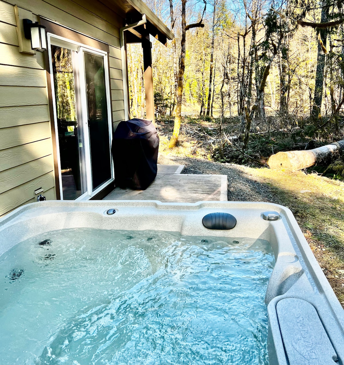 Big Tree Retreat: Hot tub, Woodstove, Salmon River