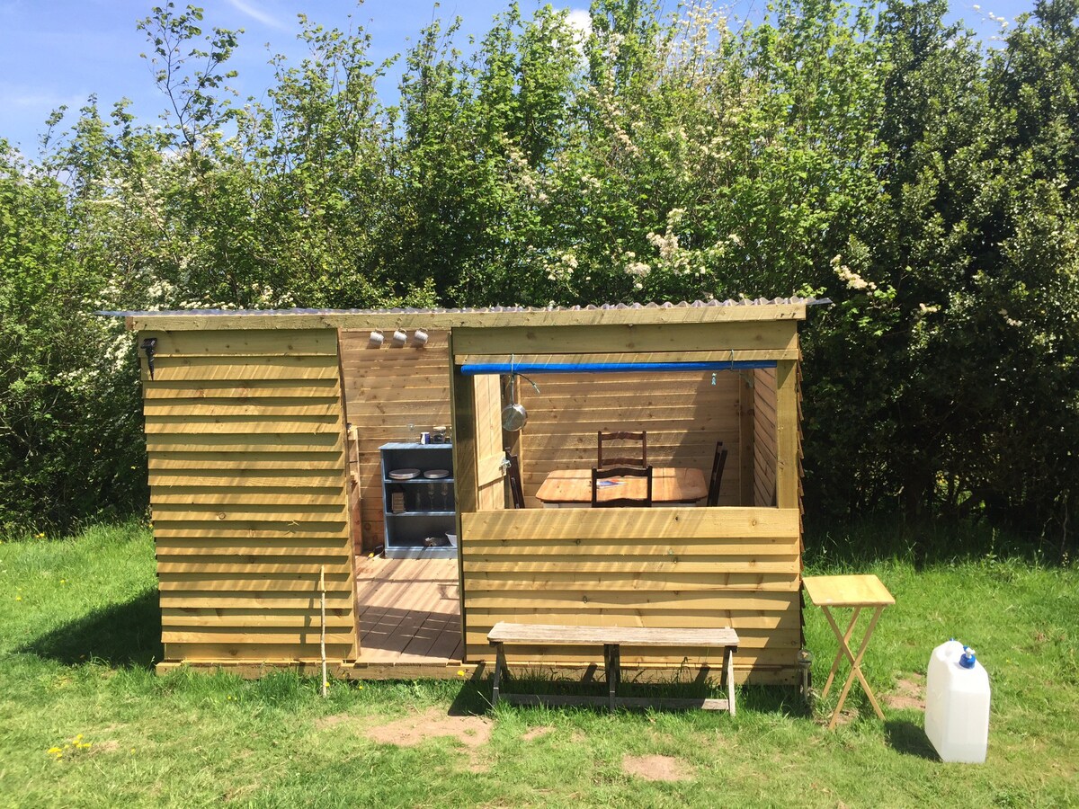 The Bell Tent at Dartmoor Yurt Holidays