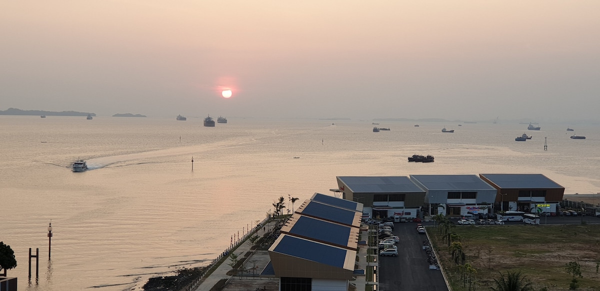 海港湾1卧室海景公寓