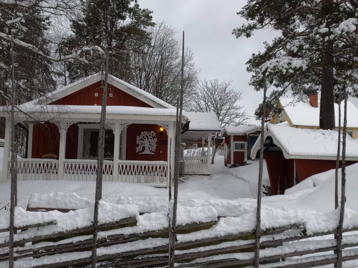 位于山区村庄Skålan的舒适房源。