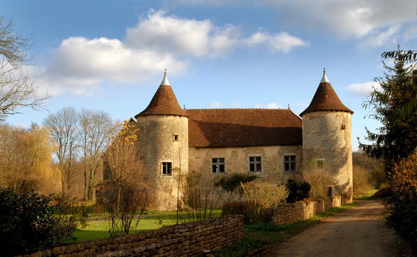 16世纪的乡村城堡。