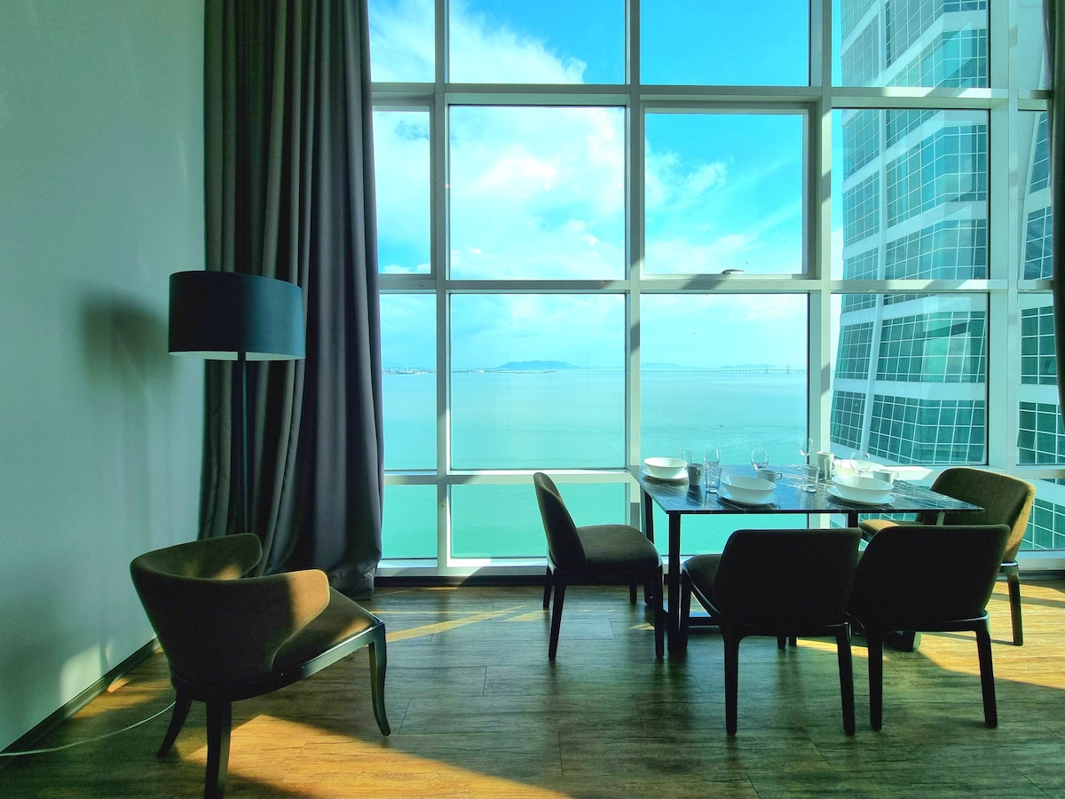 无敌海景日出海边套房 Seaview Sunrise Seafront Duplex Ma 17