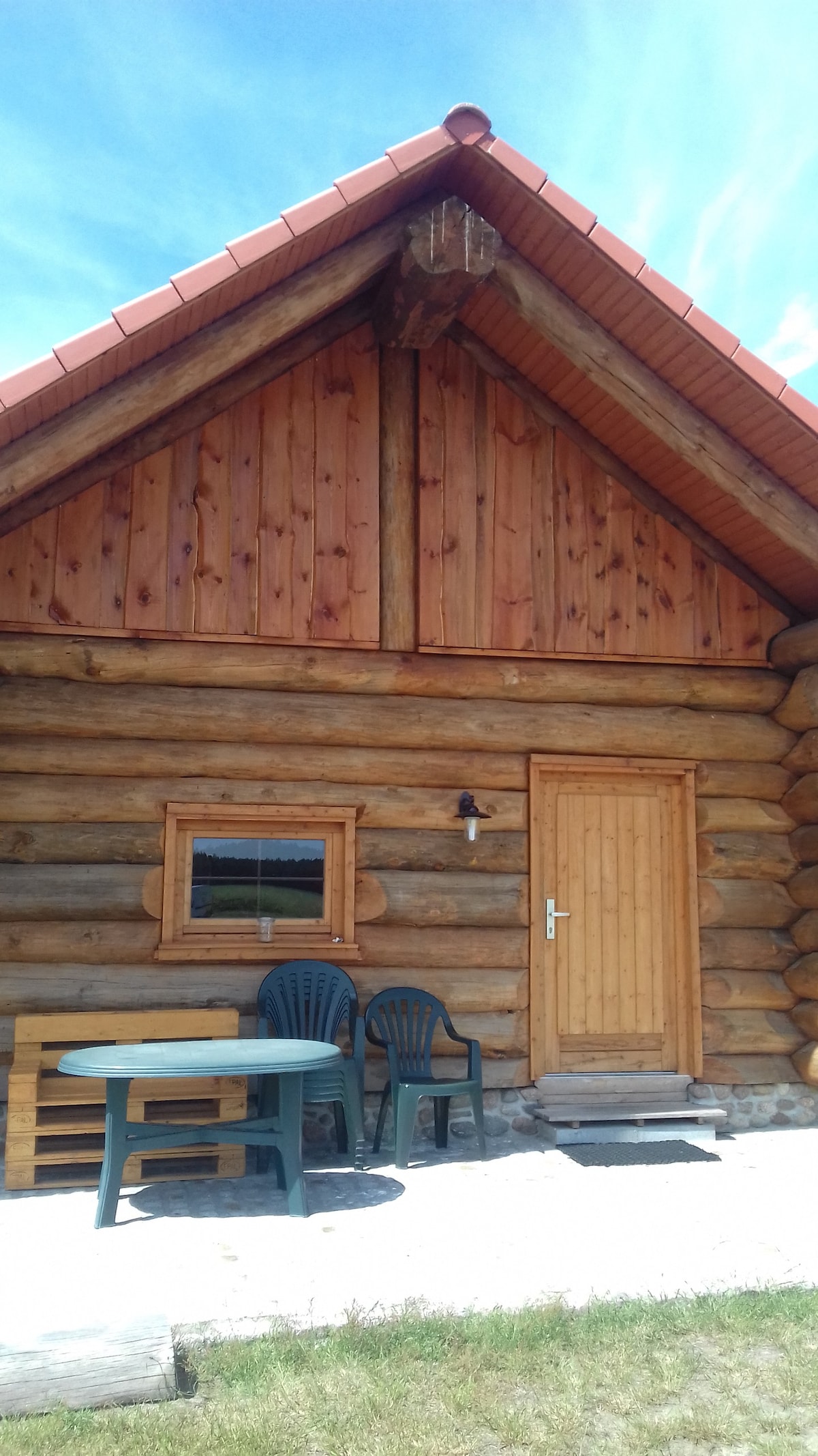 加拿大风格的小木屋
