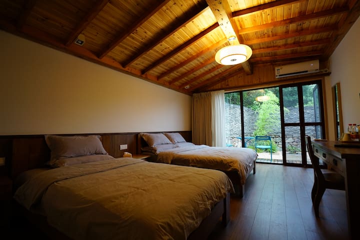 宜兴竹海景区民宿,日式庭院,田园山居,体验雅致的生活美学.