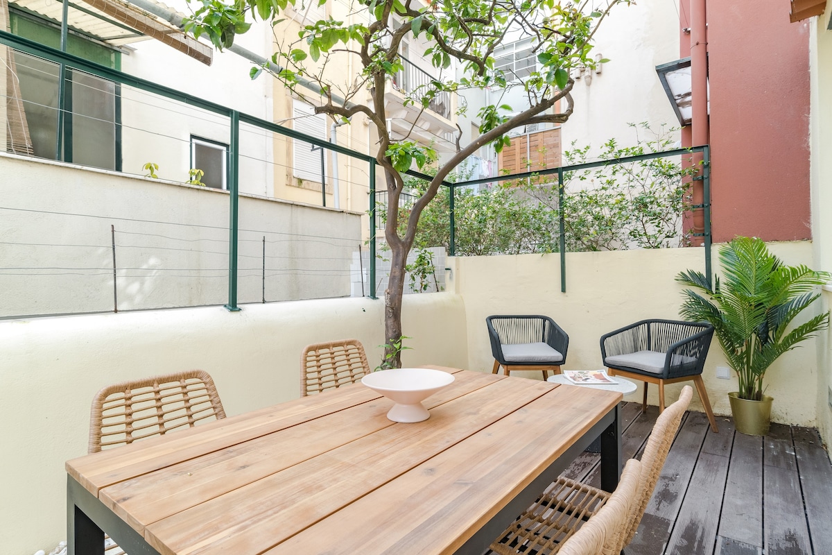 CB LISBOA - APARTMENT带独立TERRACE- LAPA IV