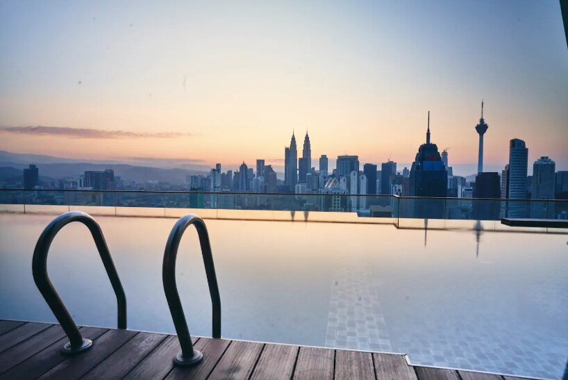 空中泳池美景！吉隆坡住宅