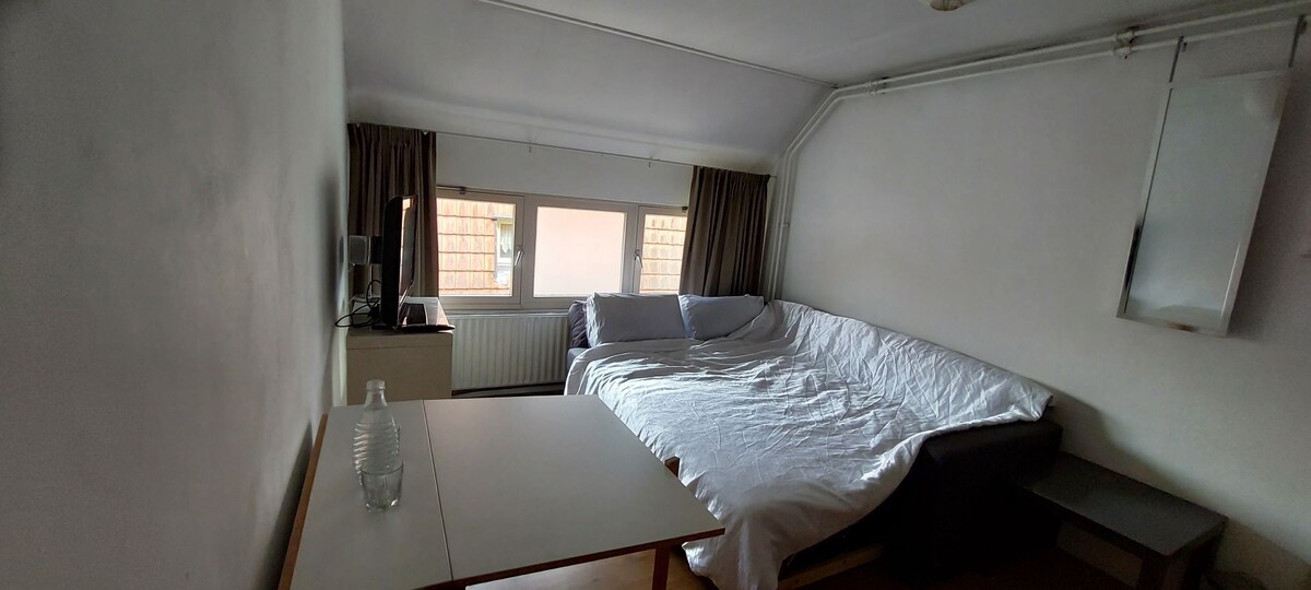 房间位于阿纳姆（ Arnhem ） ，靠近市中心和停车场。