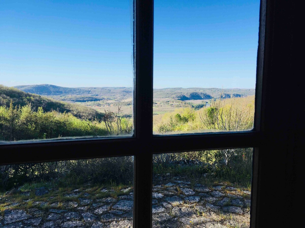 Maison Piscine Vue Dordogne Valley 10公里Rocamadour