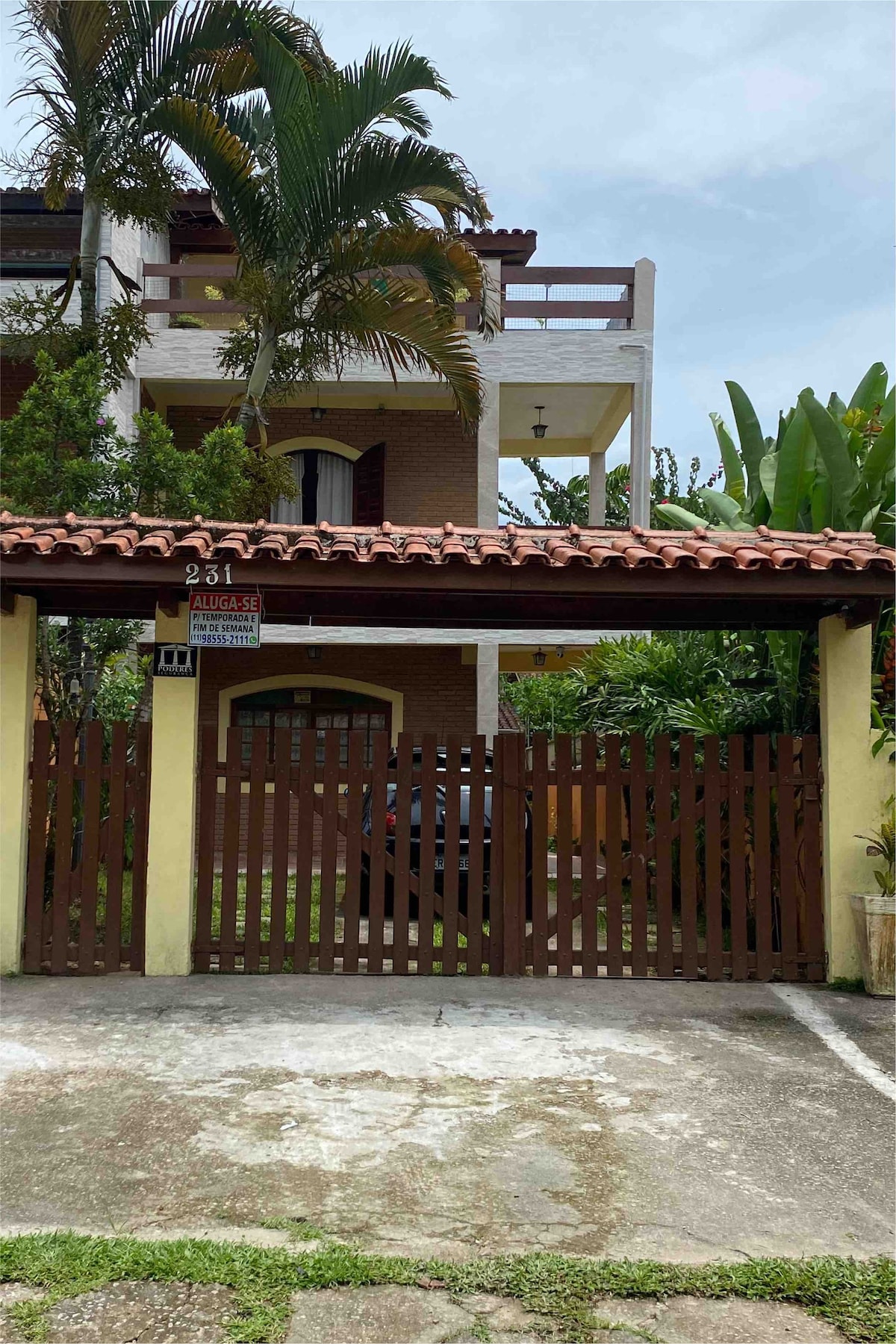 Casa bem localizada, 5min da Praia a pé! Ubatuba