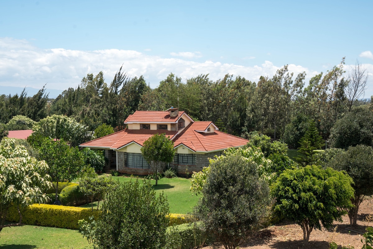 Solio Gardens Nanyuki - Maisonette House （ 12人次）