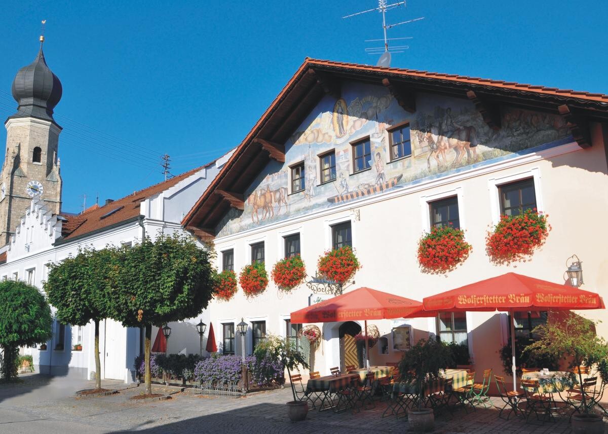 Gasthaus Glaser (Bad Füssing), Helles, freundliches Appartement mit Wohnbereich und Küchenzeile (ca. 30 m²)