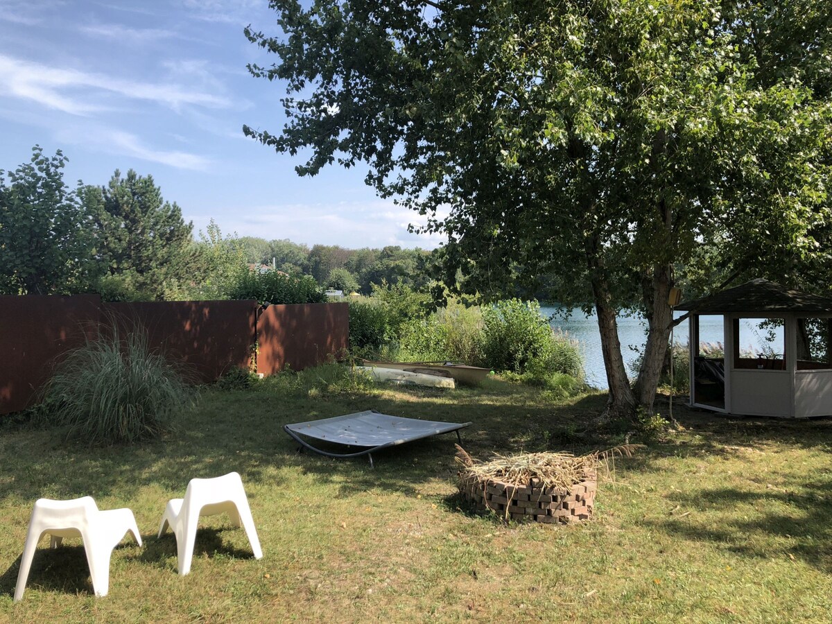 阿尔萨斯（ Beinheim ）湖畔现代隐居，阿尔萨斯湖畔现代隐居， 50平方米，花园， 1间卧室，最多入住3人