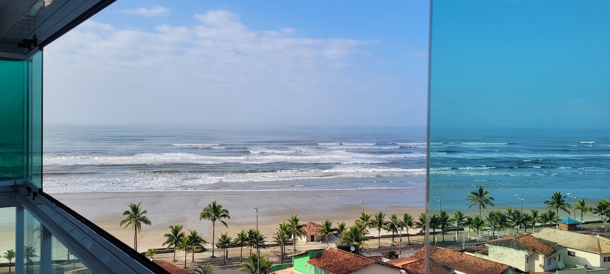 Apartamento Vista Mar em Jardim Praia Grande