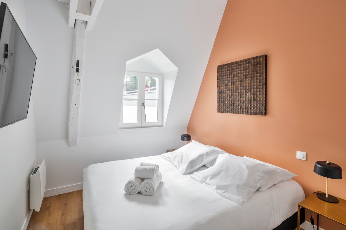 奥威尔- Rennes历史悠久的市中心舒适公寓