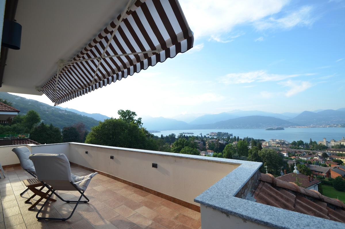 Le Terrazze ， Stresa公寓-令人惊叹的景色！
