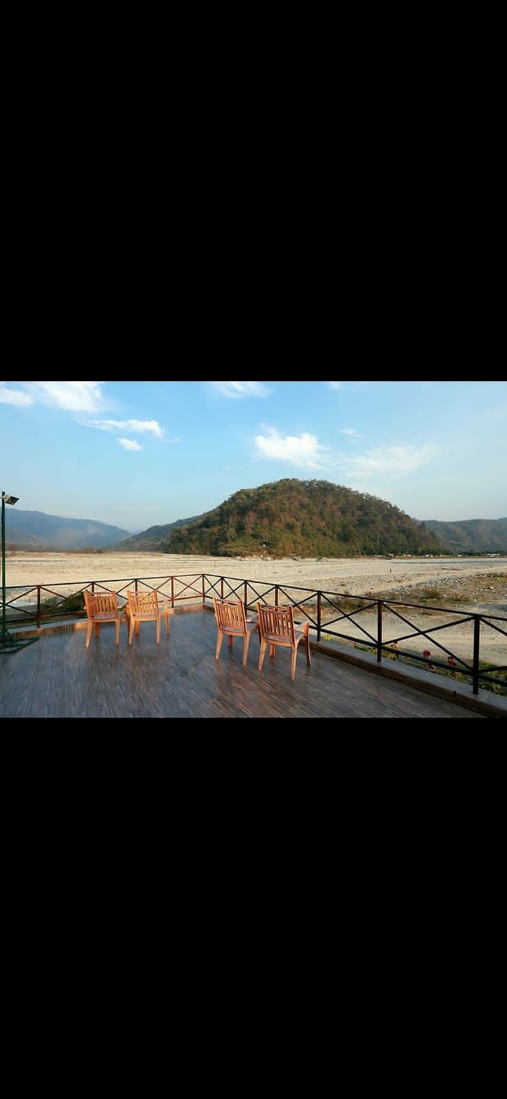 A river touch resort in muhan, jim corbett.