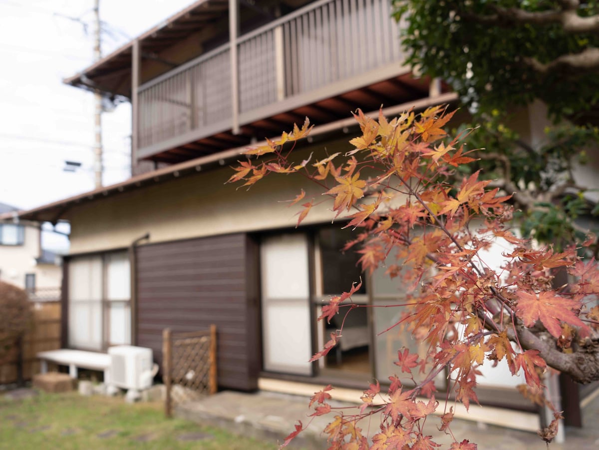 过渡日式房屋，最多可入住8人