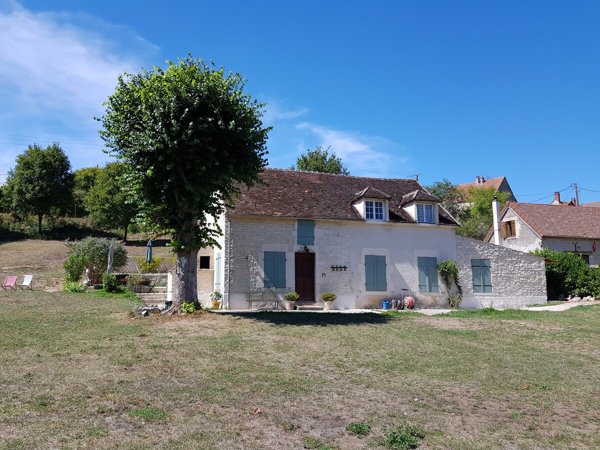 Les Pleurotes,  sympathique ferme  proche Vezelay.