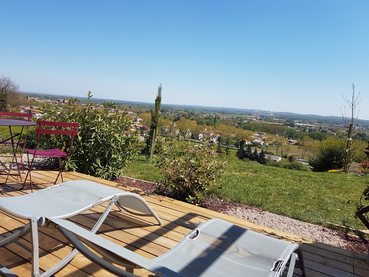 Gîte Las Colina avec jacuzzi et  vue panoramique