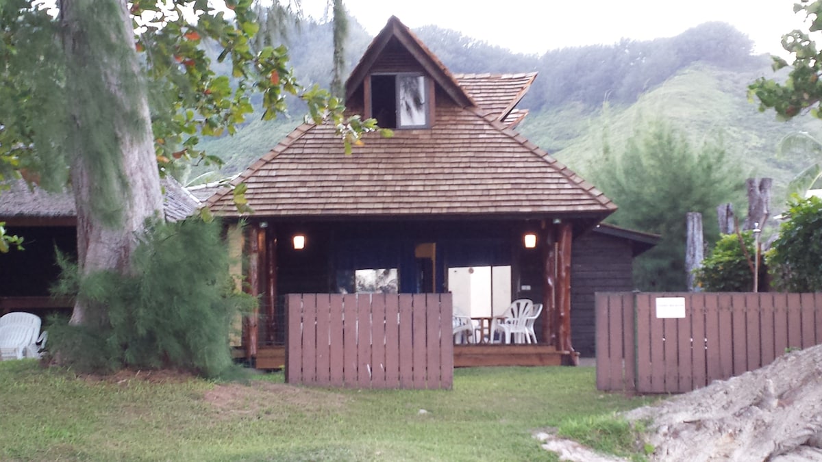 Moorea Bungalow Tiare sur plage