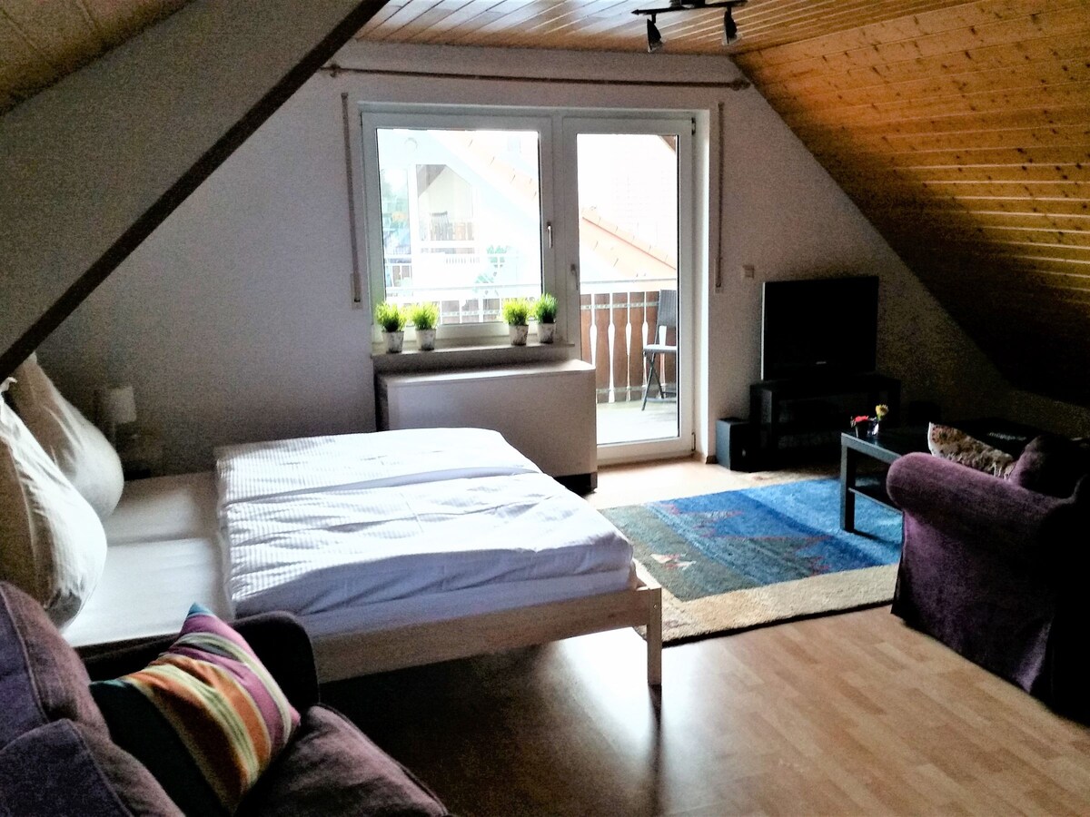 Haus am Bächle ， （ St. Märgen ） ，胡狼窝， 50平方米， 1间卧室，最多入住3人
