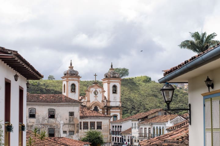 欧鲁普雷图(Ouro Preto)的民宿