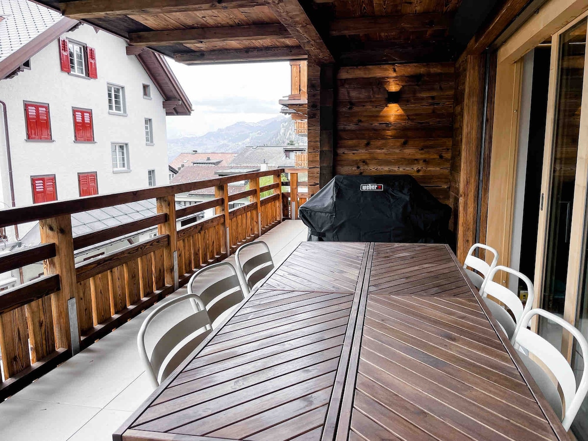 Central luxury chalet apartment 3 bedrooms