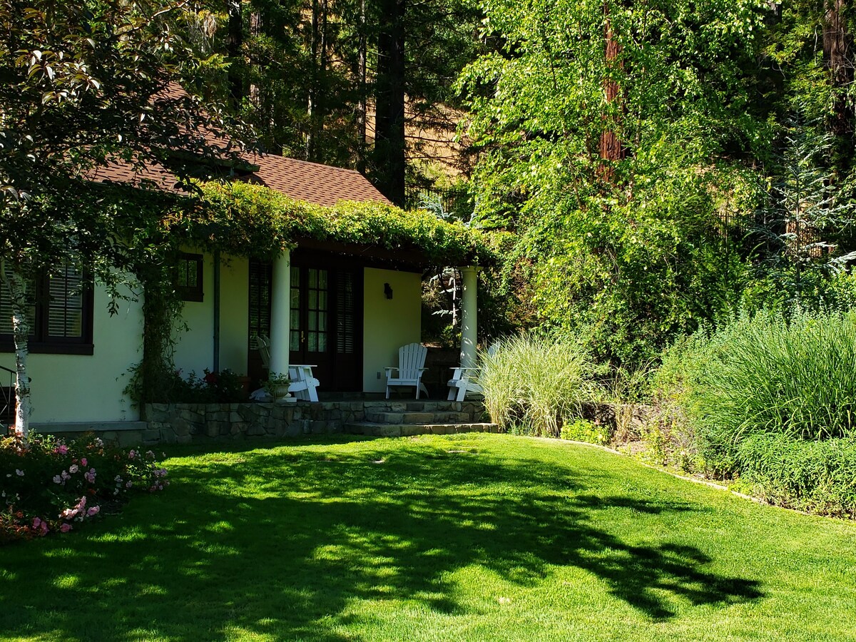 Historic Julia Morgan Redwood Grove Cottage